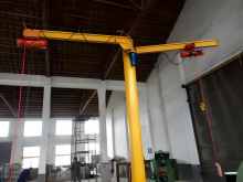 XCMG Factory 0.125 – 5 tons Portable Mobile Double Arm Slewing Jib Crane Price